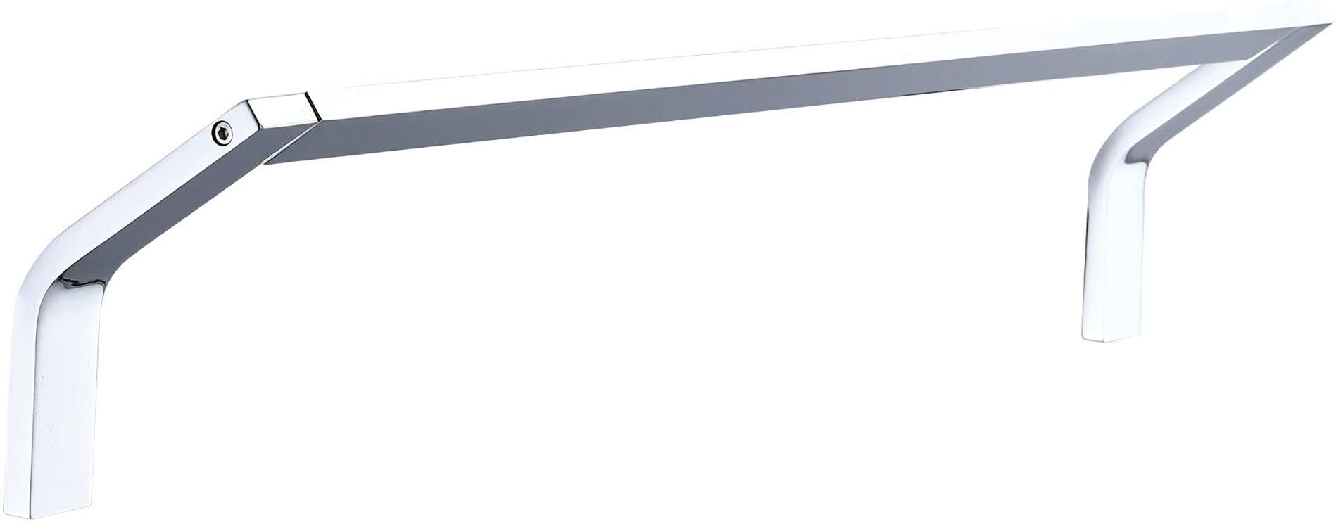 Tecnomat BARRA PORTASALVIETTE SERIE ERSE IN OTTONE CROMATO FISSAGGIO A MURO 45 cm