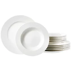 Ritzenhoff & Breker Tafelservice Saphir 12tlg. Porzellan Weiß