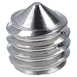 MS Beschläge Fixierschraube 5 Stück Madenschraube Edelstahl Innensechskant Kegelkopf M6x6mm