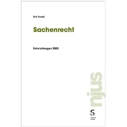 Sachenrecht, Fachbücher von Urs Fasel