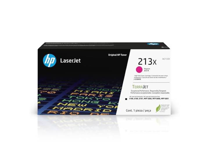 HP 213X Toner Laserjet Authentique Grande capacité Magenta