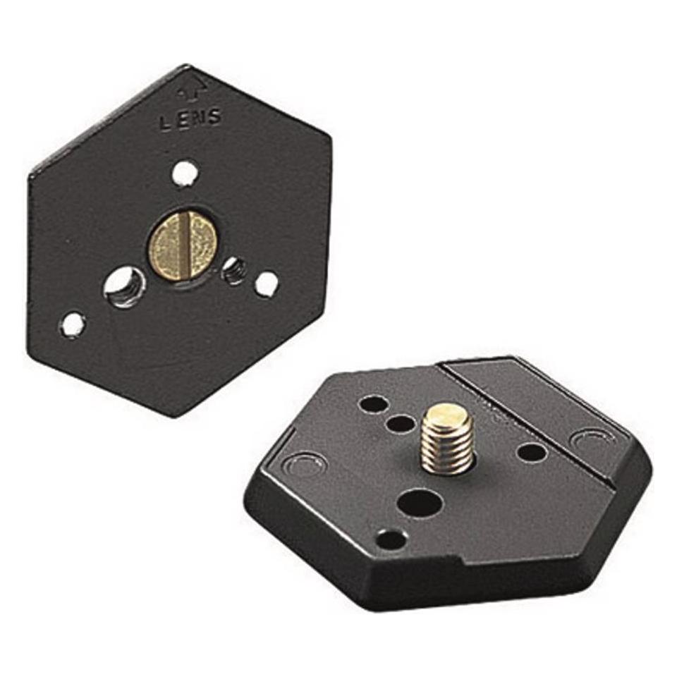 Manfrotto 030HAS, Schnellwechselplatte Hasselbad (Stativ Schnellwechselplatte) (030HAS)