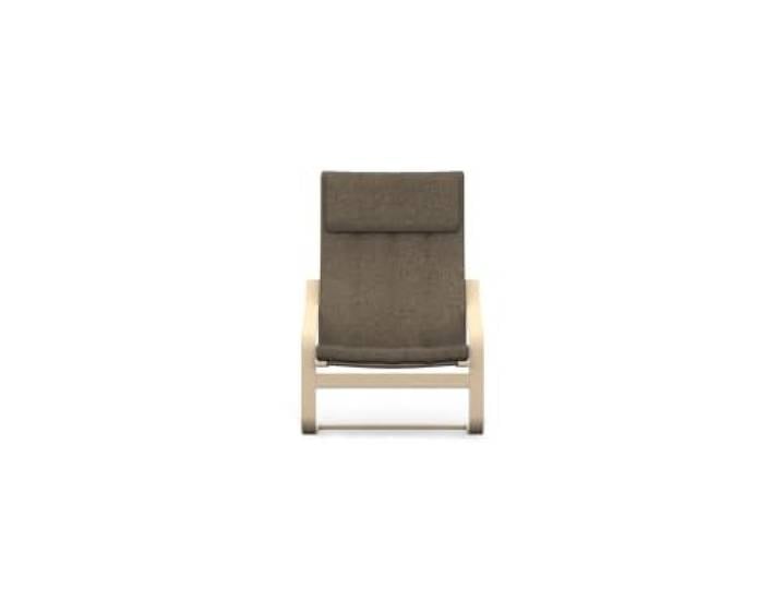 comfortly Housse pour fauteuil enfant POANG Como-Antelope Tissu durable et lavable avec un élégant aspect lin naturel