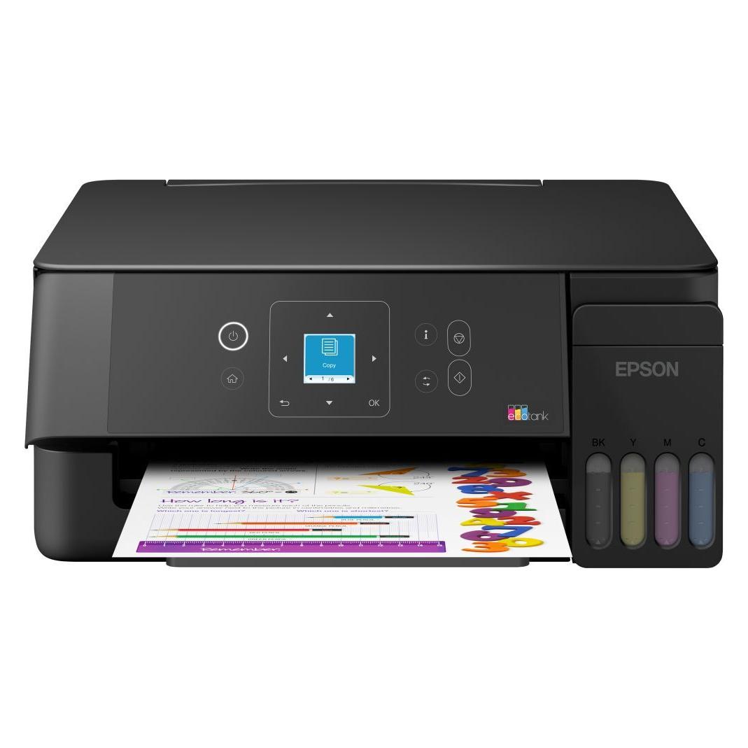 Epson Druckerzubehör EcoTank L3362 Multifunktionsdrucker mit Tintenpatronen, 11 Seiten pro Minute (Tintenpatrone, Farbe) (C11CL63421)