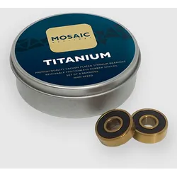 Mosaic Titanium Kugellager gold / black Gr. Uni