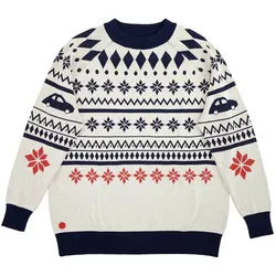 Volkswagen Pullover Strick Winter Unisex Weiß Größe 2XL 3B2084110E084 - 2XL