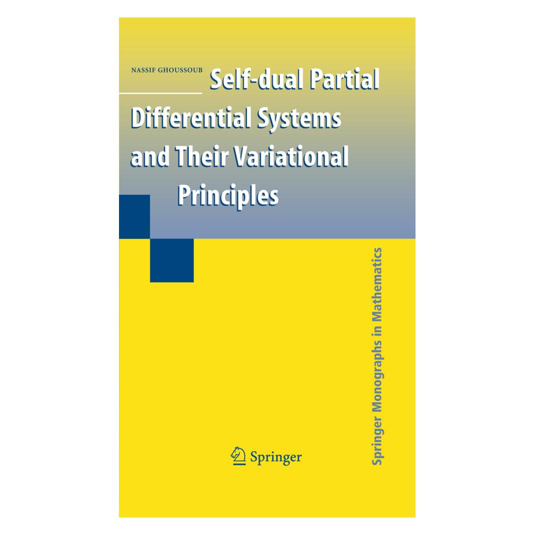 Springer Self-dual Partial Differential Systems and Their Variational Principles (Englisch, Softcover, Nassif Ghoussoub) (55388076)