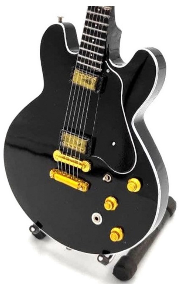 Miniatuur gitaar BB King voor volwassenen