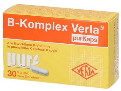 Verla-Pharm Arzneimittel GmbH & Co. KG B-KOMPLEX Verla purKaps 9,9 g 18304321