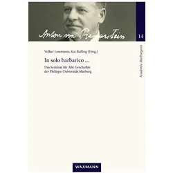 In solo barbarico..., Fachbücher von Volker Ruffing Losemann