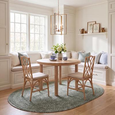 SAFAVIEH Handmade Braided Marloes Washable Indoor/Outdoor Rug - Weather Resistant & Easy Cleaning