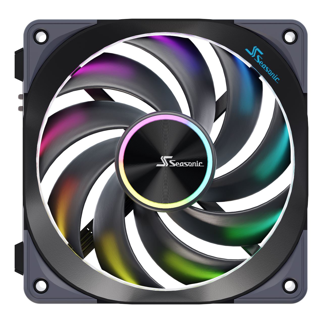 Seasonic MagFlow 1225 PWM ARGB 124.2x120.4x26.6mm 600-2000 U/min 30.16 dB(A) schwarz