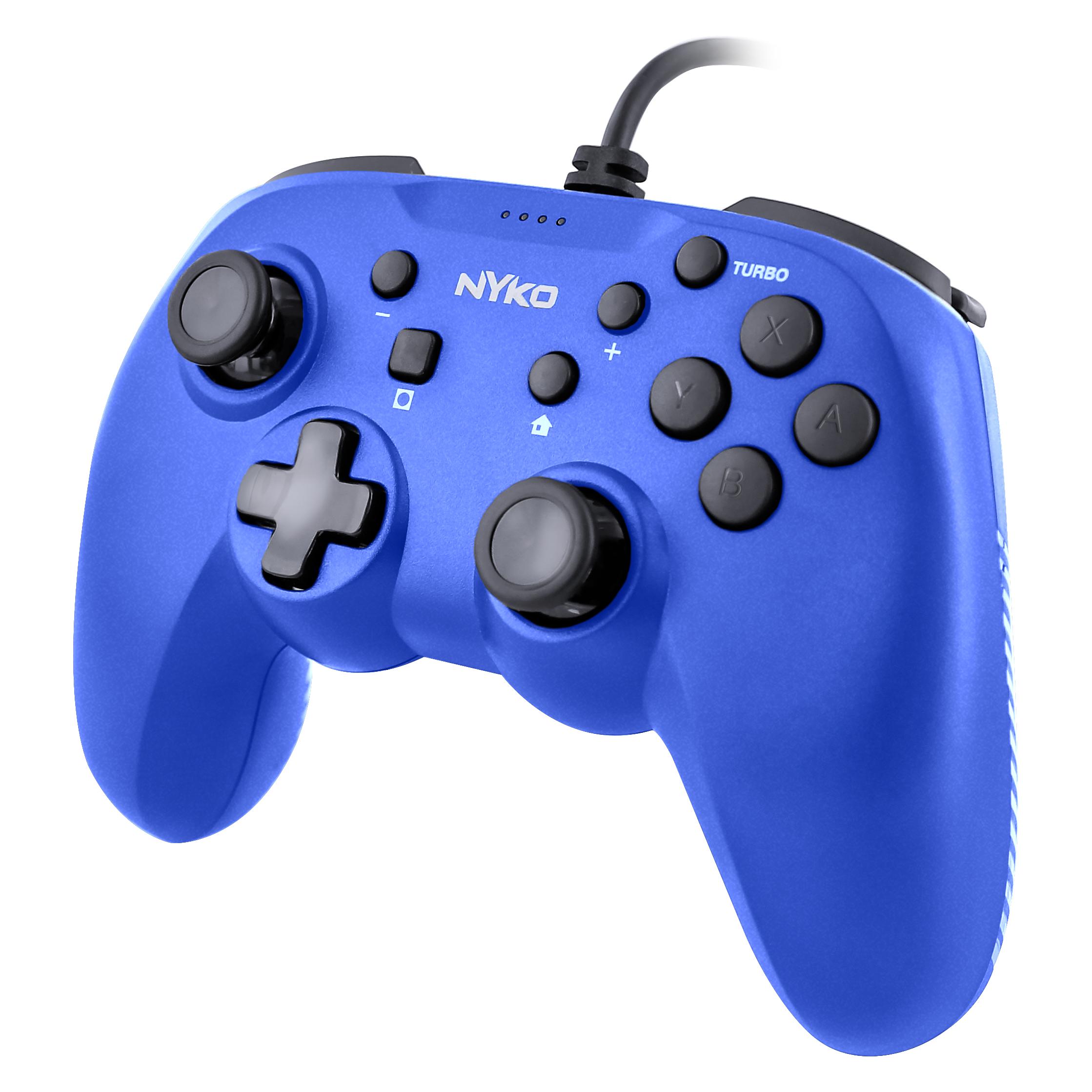 Nyko Prime Wired Controller - Blue For Switch (Switch) (303603)