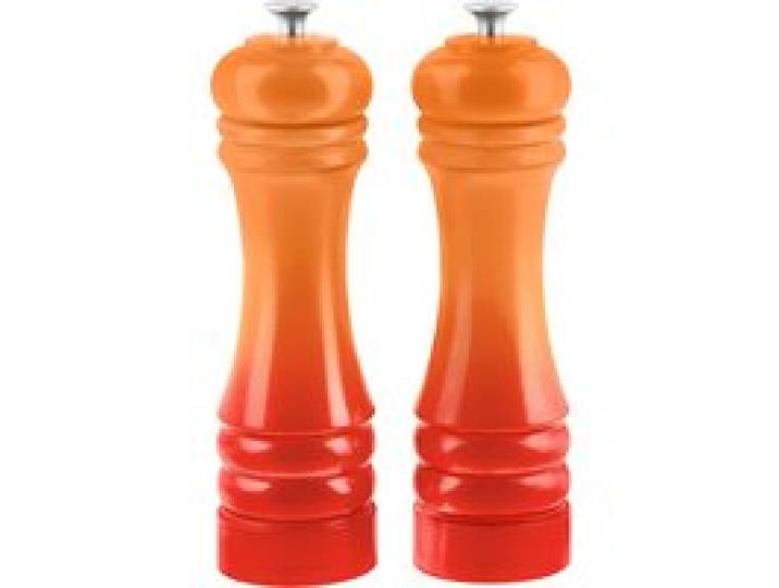 SILVERCREST® Set de moulins à sel et à poivre, 21 cm (orange)