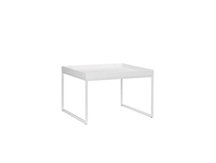 Jan Kurtz Möbel Couch-Tisch Pizzo weiß, Designer Jan Kurtz, 60x40x60 cm