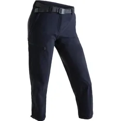Maier Sports, Damen, Outdoorhose, Lulaka 7/8 (48, 4XL), Blau
