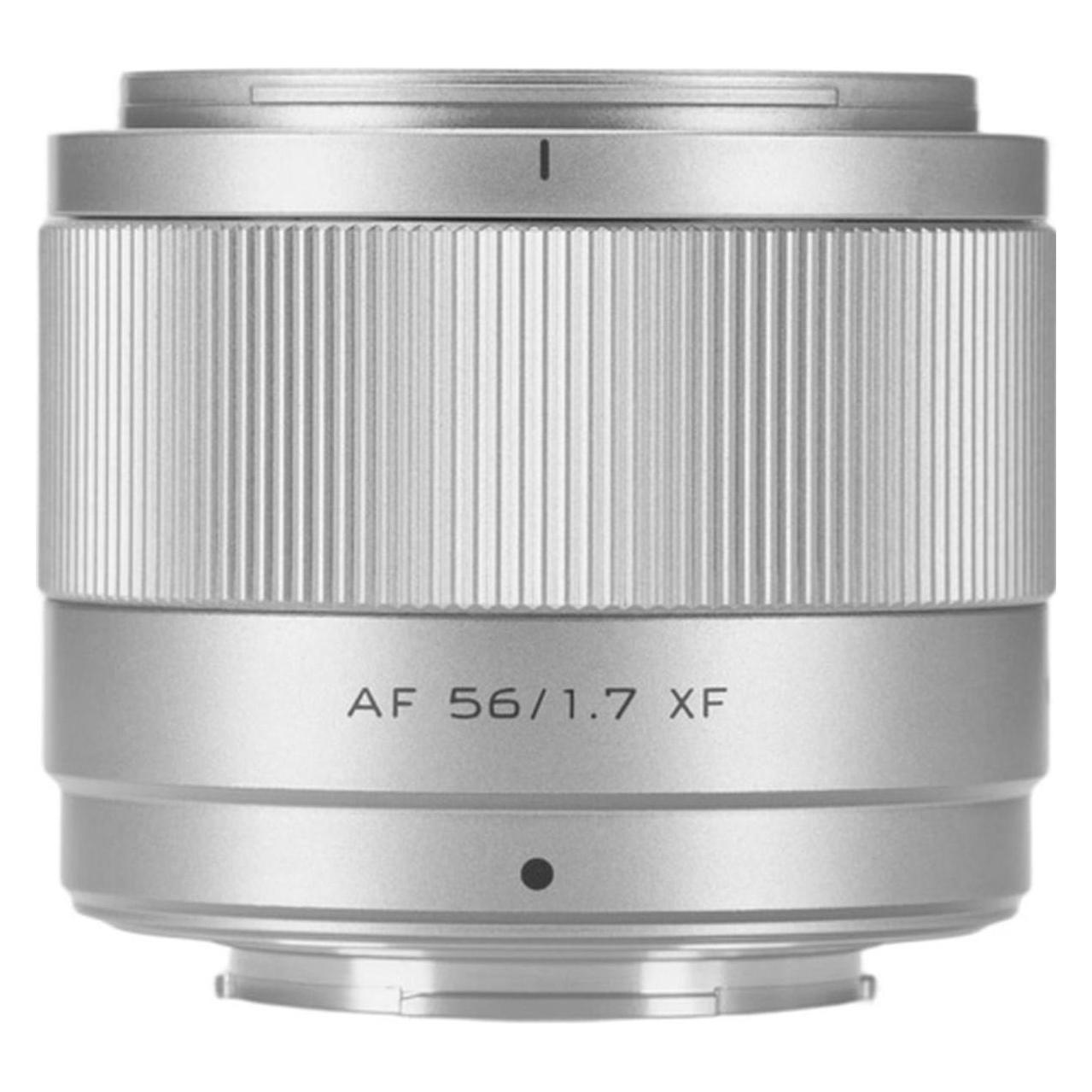 Viltrox APS-C auto focus prime lens with large aperture, for Fujifilm XF mount,56mm/f1.7 (Fujifilm X, APS-C / DX) (AF 56/1.7 XF-Silver)