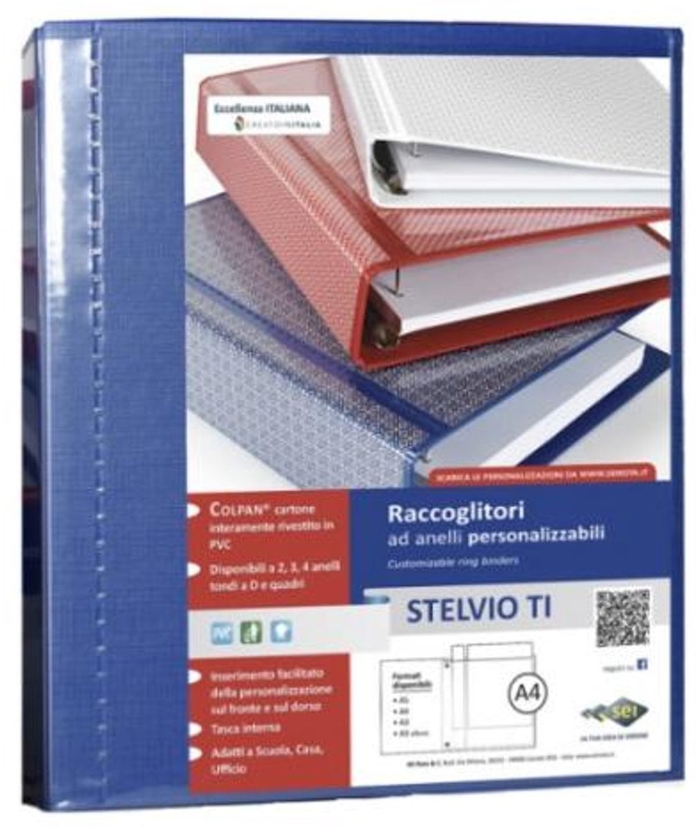 SEI Rota Stelvio TI ringband A4 Blauw