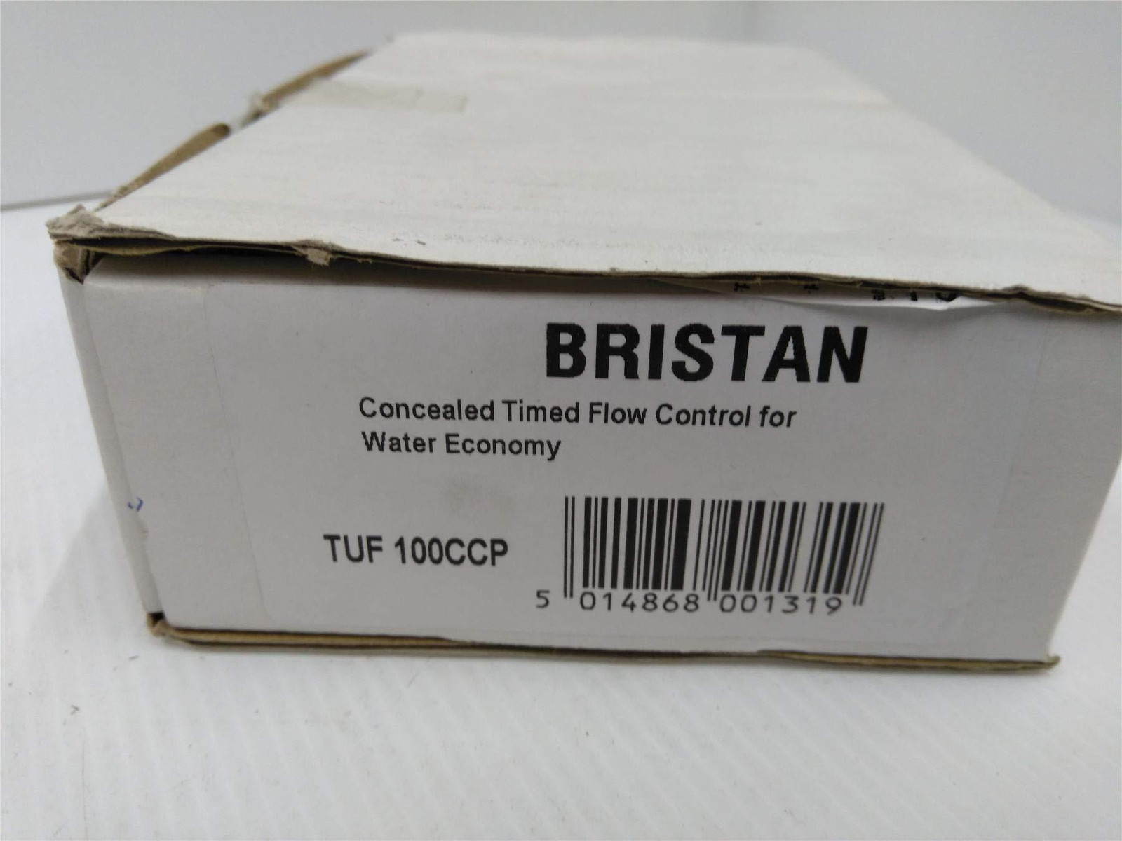 Bristan TUF100CCP Verzonken tijdgestuurde flowregelaar voor waterbesparende mengkraan en douche, chroom