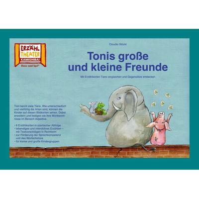 Tonis große und kleine Freunde / Kamishibai Bildkarten, Nonbook von Claudia Stöckl, Hase und Igel Verlag