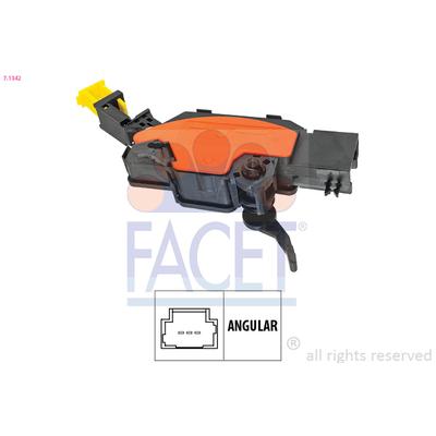 FACET Pedalwegsensor, Kupplungspedal 71342 für Ford Fiat