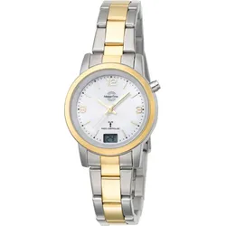Master Time MTLA-10305-12M Damen-Funkuhr Basic Bicolor