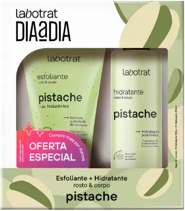 Labotrat Pack Pistache (Hidratante+Esfoliante)