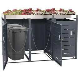 MCW, Gartenhaus + Gartenschrank, H40b-3