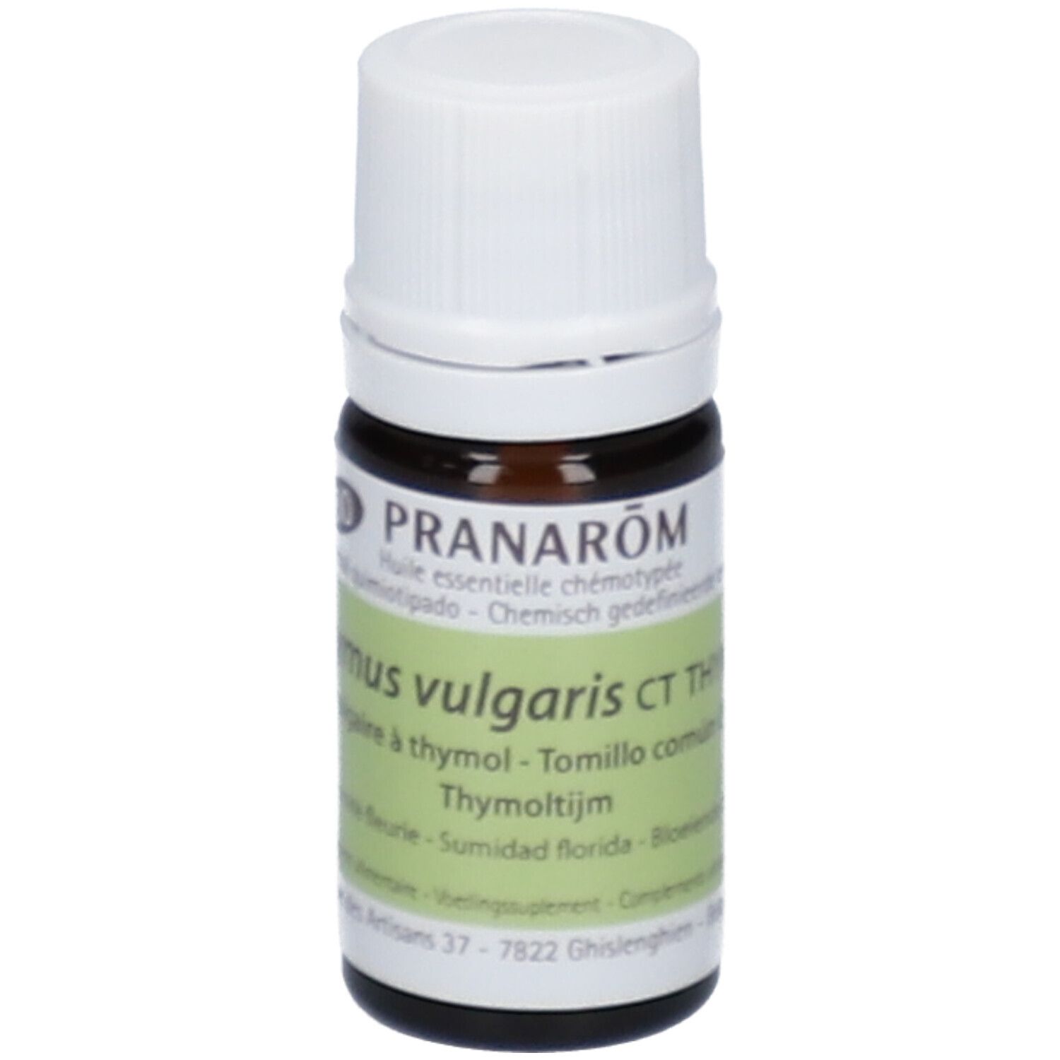 Pranarom Thymol Tijm Bio Essentiële Olie ok Nlfres 5 ml Ätherisches Öl