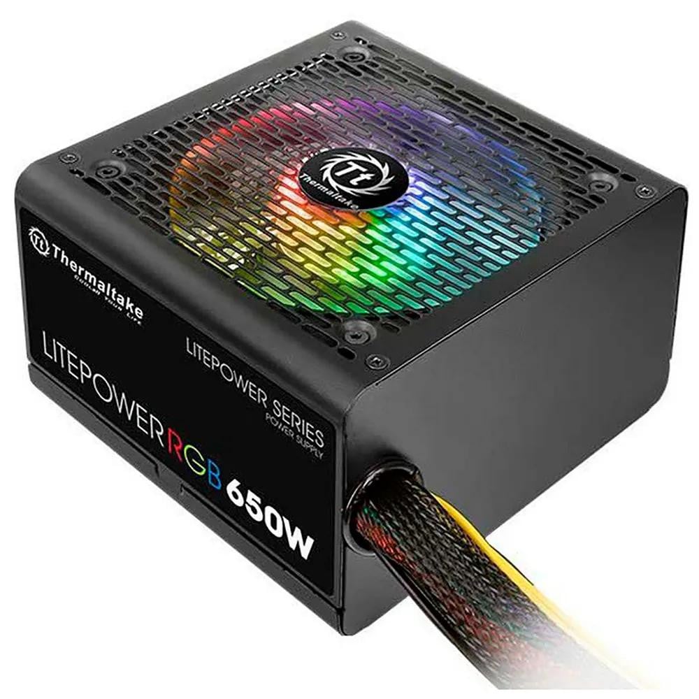 Thermaltake Litepower RGB Voeding, 650 W