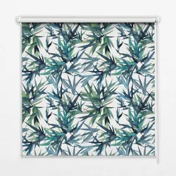 INNENROLLO - Fensterrollo - Rollo - 150x180 cm - Blätter