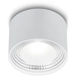 Helestra LED-Deckenleuchte Kari Alu, Eisen, Stahl & Metall Weiß