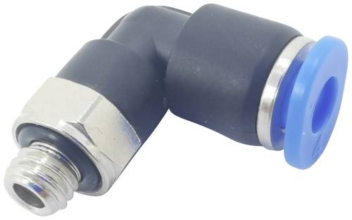 TRU COMPONENTS Winkelverbinder PL4-M3C Rohr-Ø: 4mm Gewinde-Maß: M3 x 0.50