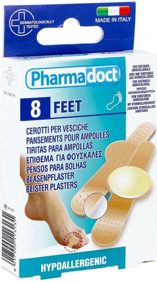 Pharmadoct Blasenpflaster mit Hydrokolloidschicht 8stk