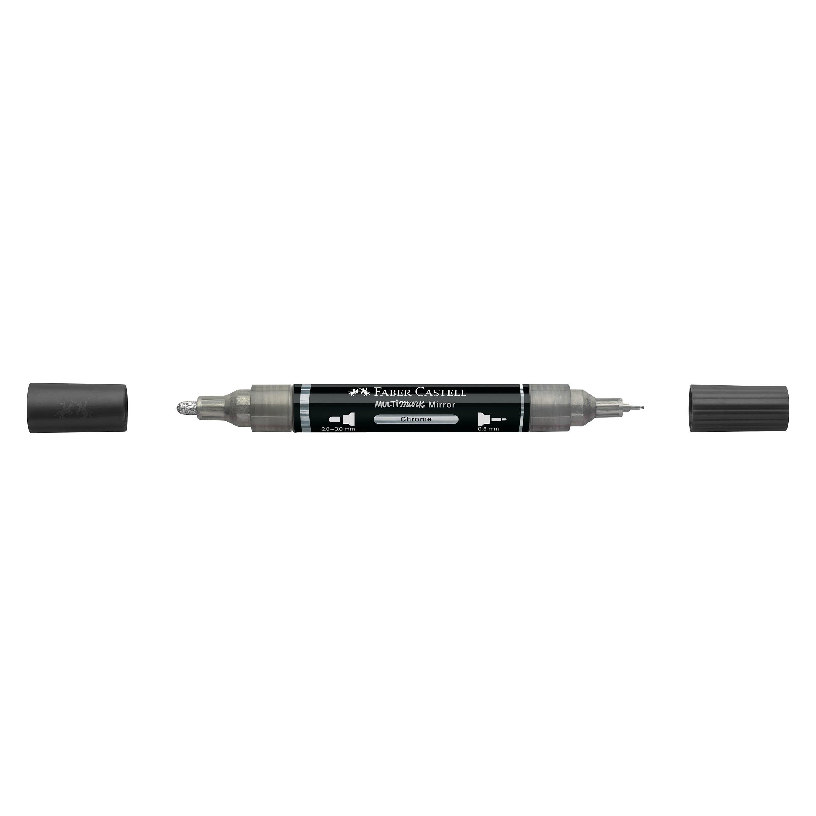 Faber-Castell Multimark Mirror Marker. chrome (1x) (185960)