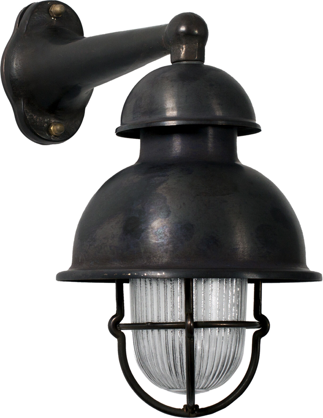 KS Verlichting Scheepslamp Wharf Black Brons