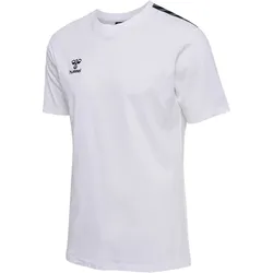 hummel hmlAUTHENTIC Baumwoll-Shirt 9001 - white M