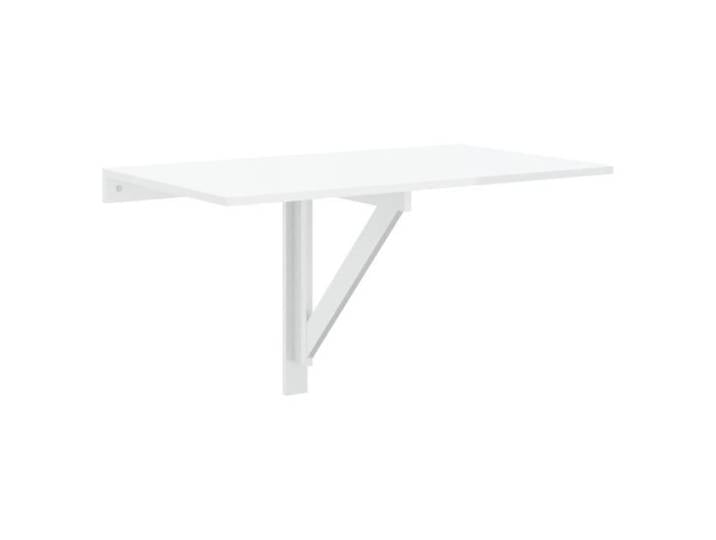 Table murale pliable - FAFEICY - FA001 - Bois d'ingénierie - 100x60x56cm - Blanc brillant