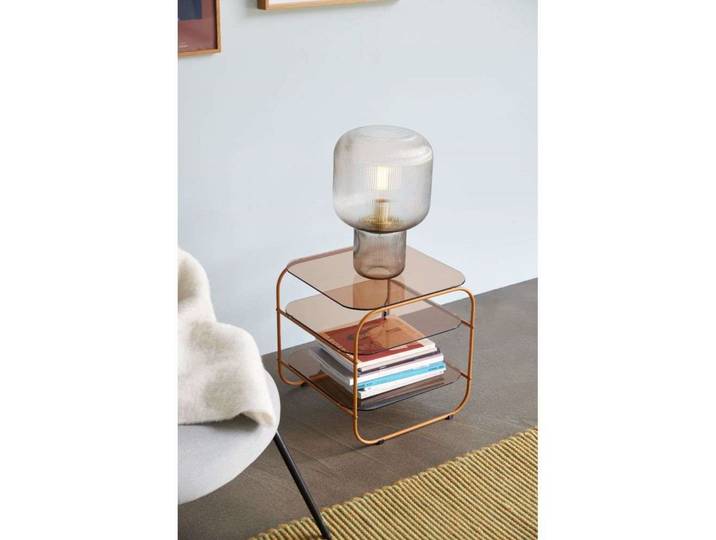 Pirum Tischleuchte Clear/Smoked - Hübsch - Wohnzimmer - Glas