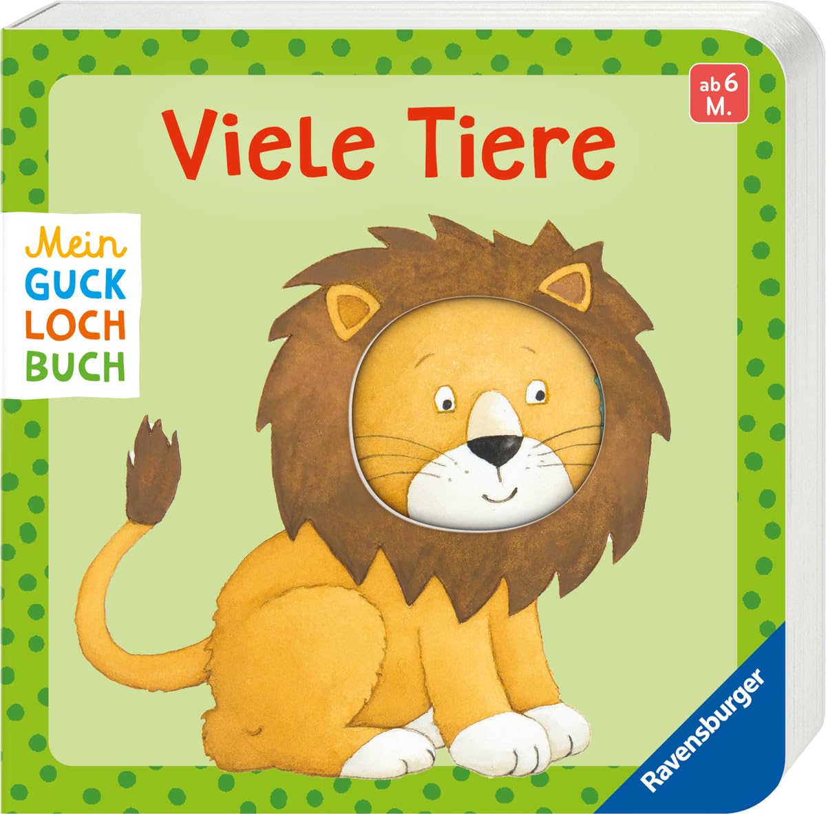 Mein Gucklochbuch: Viele Tiere, Pappbilderbuch für Kinder ab 6 Monaten, mit Spieleffekt - Preis vom 10.10.2026 11:48:34 h