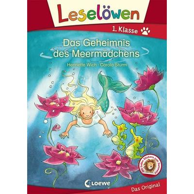 Leselöwen 1. Klasse - Das Geheimnis des Meermädchens, Gebundene Ausgabe von Henriette Wich, Loewe