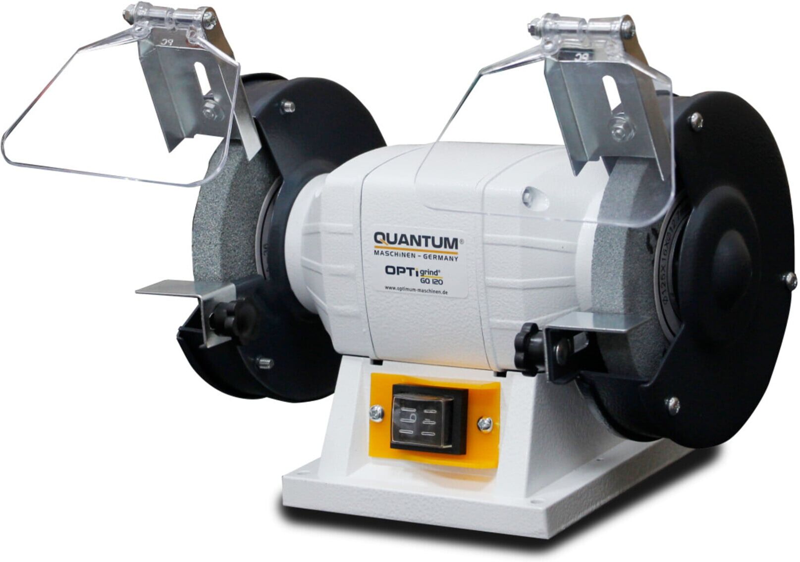 Optimum Doppelschleifmaschine quantum GQ 120 stabil Stahlgehäuse verstellbar (3141000)