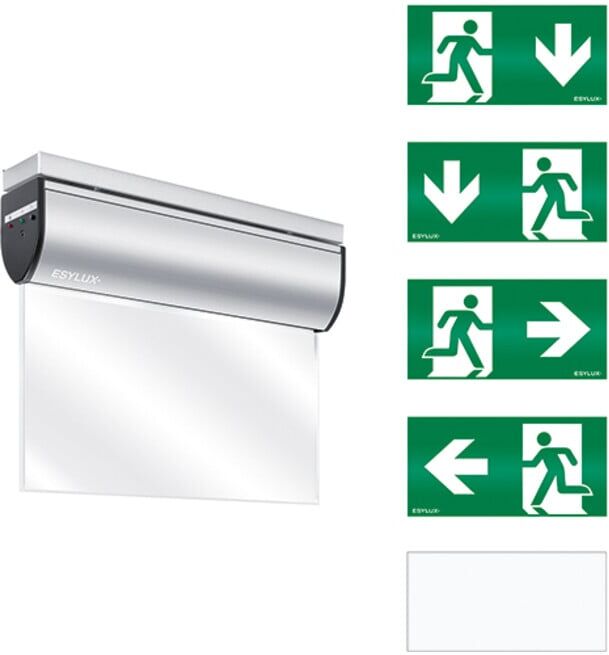 ESYLUX LED-signalisation de secours 3h, 25m SLCEL LED, EN10031618 (EN10031618)