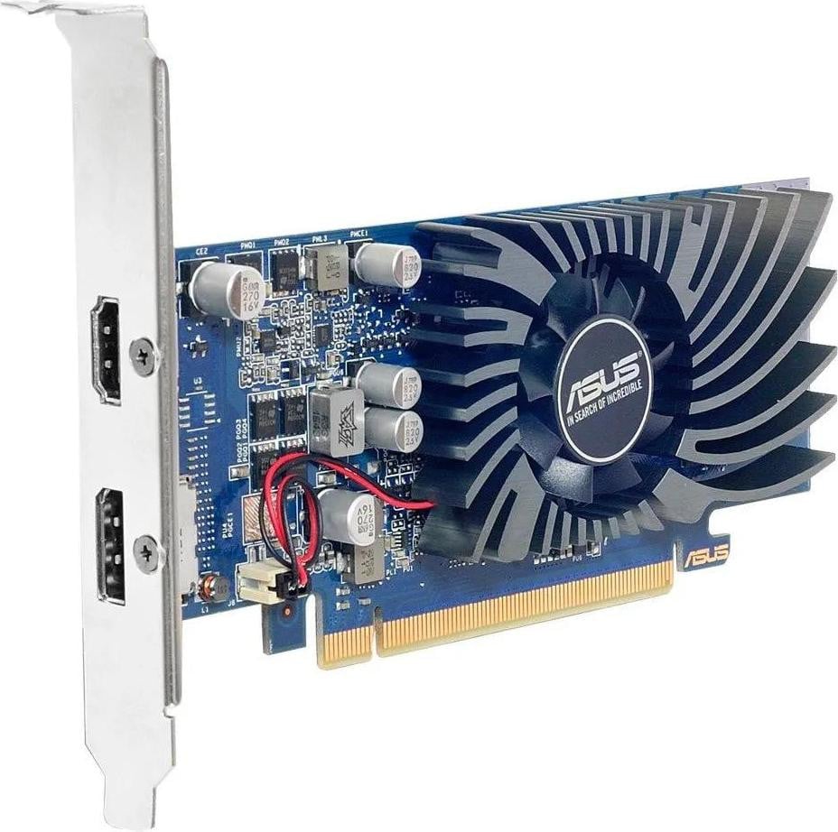 Asus GeForce GT 1030 videokaart, 2 GB GDDR5, 64-bits, PCI Express 3.0