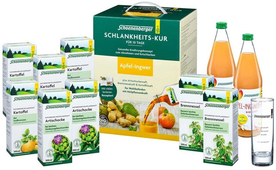 Schoenenberger® Schlankheits-Kur Apfel-Ingwer Bio