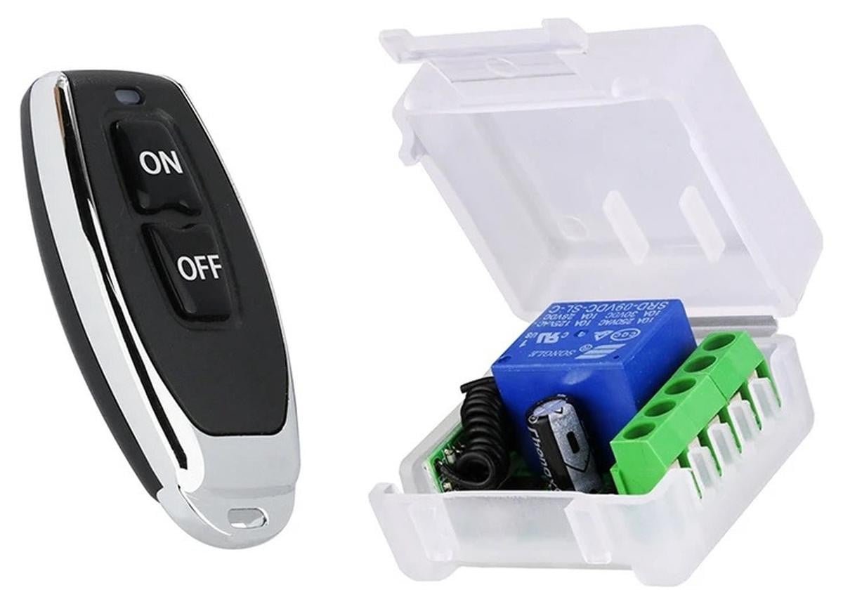 Orbit Electronic Draadloze schakelaar met afstandsbediening - Relais schakelaar 12V - 1 Kanaal - 433 MHz