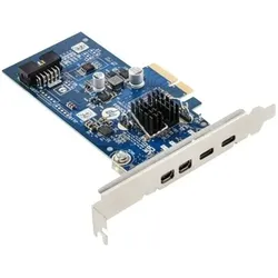 HP Dual TBT4 PCIe x4 Low Profile Card, Kontrollerkarte