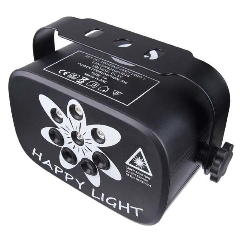 No Name LIGHT4ME PARTY LIGHT 1 LED-Effekt-Discobeleuchtung (5 W, LED) (5908249813816)