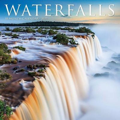 Waterfalls 2027 7 X 7 Mini Wall Calendar