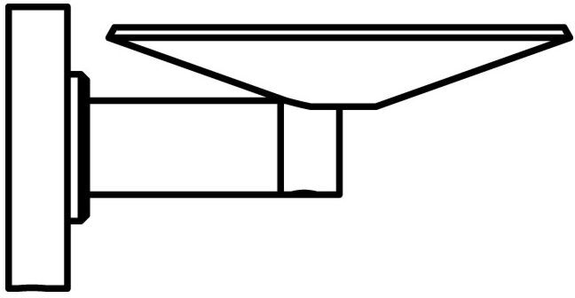 Ideal Standard IOM A9129AA  Schale aus Metall, vandalensicher, verchromt